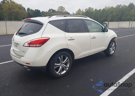 2011 Nissan Murano Le z USA, uszkodzony, nr VIN JN8AZ1MU9BW065656